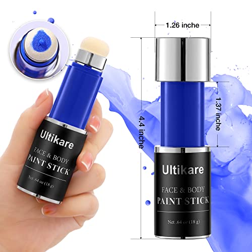 50 discount on Face Paint for Kids, Ultikare Blue Body Paint
