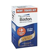 Bausch & Lomb Boston Simplus Travel Kit-1 oz (Pack of 4)