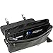 Kenneth Cole Reaction Genuine Leather Dual Compartment Flapover Business Portfolio, Black