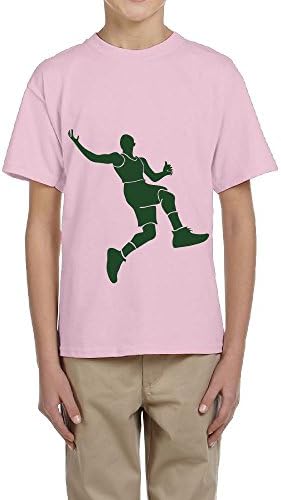 Basketball Layup Fashion T-Shirt Solid Neutral T-Shirt Adolescents