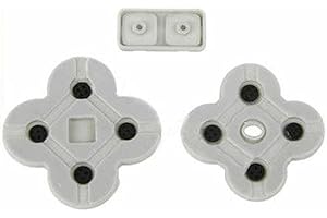 DAGIJIRD Rubber Controller Conductive Button Pad Repair Part for DS Lite