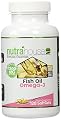 Fish Oil Concentrate 1300 mg of Omega-3, 120 Softgels with 442 mg of EPA and 327 mg of DHA per serving by NutraHouse Vitamins. 45-60 Day Supply! Best quality and value Fish Oil Omega 3 - High Levels of Eicosapentaenoic Acid (EPA) and Docosahexaenoic (DHA)