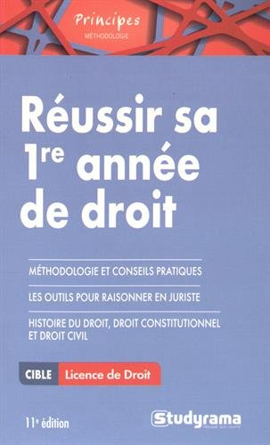 Réussir sa première année de droit