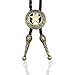 Q&Q Fashion Western Southwest Men Texas Ranger Star Leather Rodeo Bolo Bola Tie Necktie
