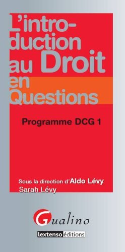 L' introduction au droit en questions