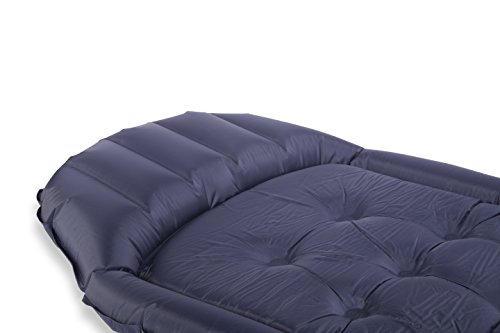 Camping Air Mattress Cot Portable Inflatable Sleeping Foam Airbed Pad, Self-Inflates and Deflates, Rolls up, Lightweight for Backpack, Great for Sleep Out, Car Bed, and Any Outdoor Camping