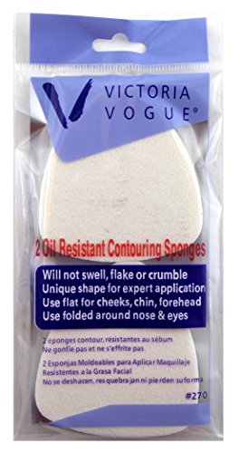 Victoria Vogue Perfect Finish Oil Resistant Contouring Sponge -- 6 per case.