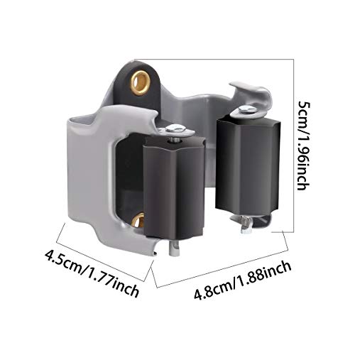 image for 3-H Mop and Broom Holder Wall Mount, Mop Broom Organizer, Mop Holder f