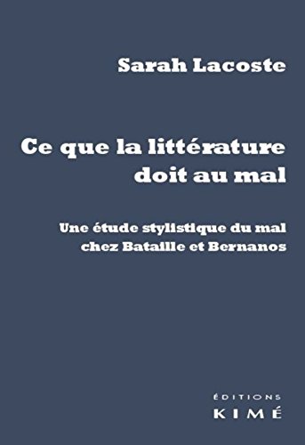 Ce que la littérature doit au mal
