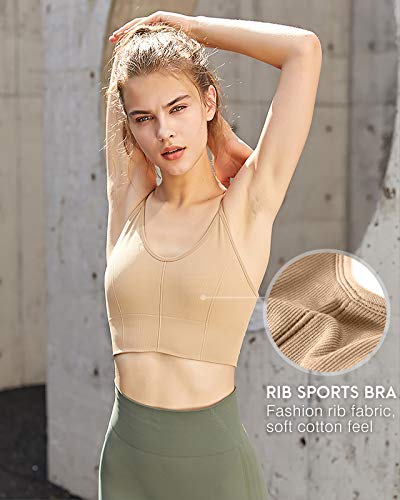 LicLiz-Longline-Sports-Bras-for-Women-Seamless-Padded-Yoga-Tank-Tops-Workout-Fitness-Gym-Rib-Cami-with-Adjustable-Straps