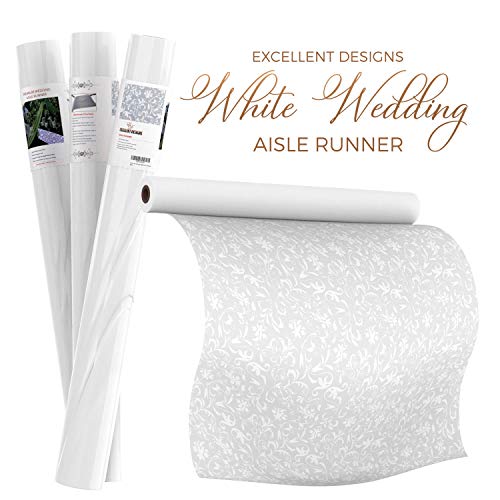 image for Excellent Designs Wedding Decorations Wedding Aisle Runner 100' x 3' P
