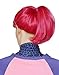 Spirit Halloween Fortnite Brite Bomber Wig for Adults | Officially Licensed Pink
