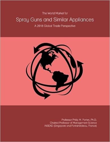The World Market For Spray Guns And Similar Appliances A - 