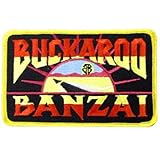 Buckaroo Banzai Movie Name Embroidered Logo PATCH