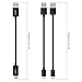 AUKEY Micro USB Cable (2-Pack 3.3ft x 2) + USB-C Cable (3.3ft x 1) for Samsung, Nexus, LG, HTC and More