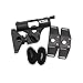 Scotty #267 Fly Rod Holder w/ #266 Float Tube Mount,Black
