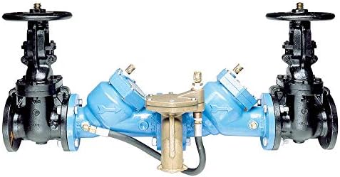 Watts LF909-NRS 0122799 6" Cast Iron Reduced Pressure Zone Backflow Assembly
