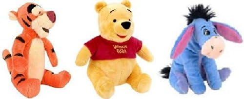 Disney's Winnie the Pooh 6 Inch Mini Plush 3-pack Winnie-eeyore-tiger