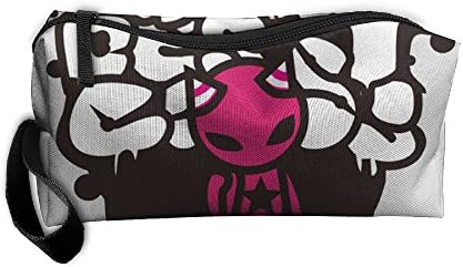 HSs4AD Red Alienware Cosmetic Bag Travel Toiletry Bag Portable Makeup Pouch Hanging Organizer Bag
