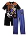 WWE Boys Jonh Cena Hustle, Loyalty, Respect Pajama Set, 3 Piece, Size 10/12