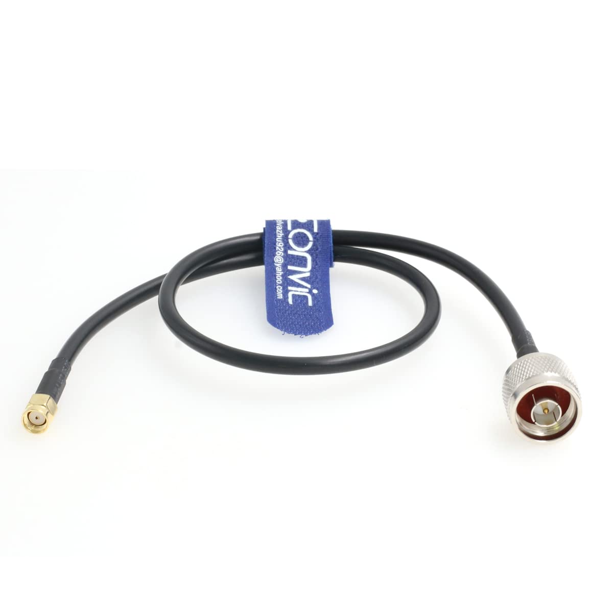 EONVIC RP-SMA Male to N Type Male Plug RF Pigtail Cable RG58 Coax Low Loss Extension Cable for WiFi Antenna