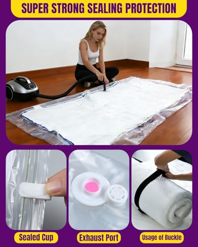 XUTAI Mattress Vacuum Bag, Vacuum Seal Storage Bag for Mattress & Clothing photo 12