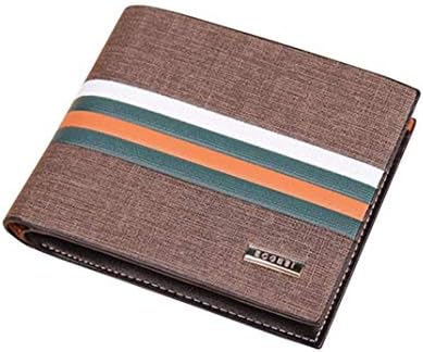 Mens Wallet Bogesi RFID Blocking Leather Men's Wallets Bifold Credit Card Holder, 2 Note Compartments, 10 Card Slots, ID Windows