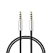Archeer 3.5mm Stereo Audio Cable 4-Pole Male to Male Extension Cord for Smartphone, Tablets, Headset, PC, Laptop (4ft/1.2m)