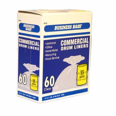 iron-hold business bags commercial drum liners 60 ct 55 gallon