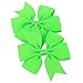 Fortop Boutique Ribbon Pinwheel Hair Bows Baby Grosgrain Bows With Clips For Teens Toddlers 20 Pairs
