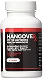 HANGOVERx for Hangovers, Detox & Liver Support | Contains B Vitamins, Milk Thistle, Ginger, Dandelion and Bacopa | Binds to Acetaldehyde | 30 Tablets