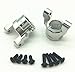 Treal Aluminum C-Hub Carrier for Axial Wraith & RR10 1:10 RC Car - Silver