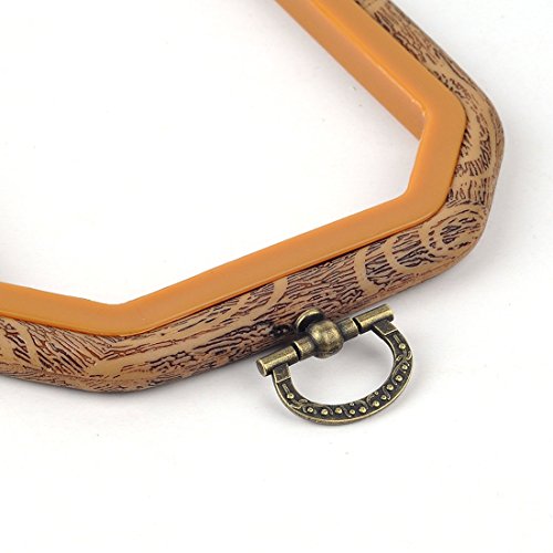 2PCS Rectangle Embroidery Hoop Cross Stitch Hoop Ring Embroidery Circle Sewing Kit Frame Craft Photo Frame