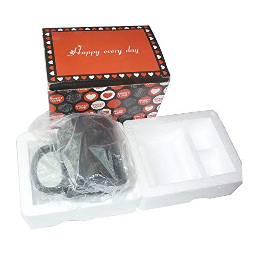 Heat changing coffee mug.Color changing mug-add hot liquid and a football will appear,12oz funny coffee ceramics mug-creative gift choice for kids and friends