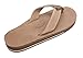 Rainbow Sandals Men Premium Leather Double Layer, Sierra Brown, X-Large (11-12)