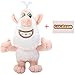 LuLezon Russian Cartoon White Pig Cooper Plush Toys Soft Stuffed Doll 35cm