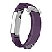 Greeninsync Compatible with Fit Bit Alta Band with Metal Clasp,Replacement for Fit Bit Alta Bands Small Alta Bracelet Strap for Fit Bit Alta/Fit Bit Alta HR/Fit Bit Ace(Plum)