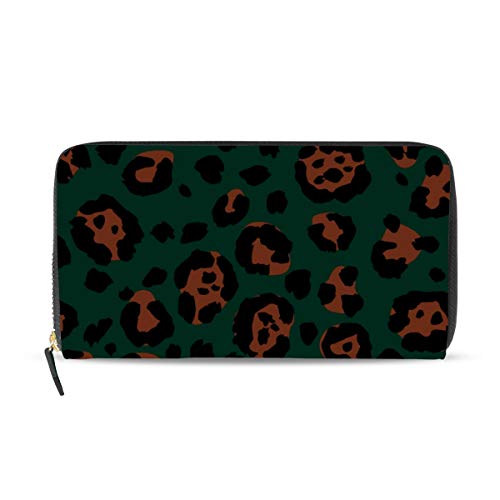 41CYNJqg8kL BKEOY - Cartera de Piel para Mujer, diseño de Leopardo, con Cremallera, con Cremallera, para Tarjetas de crédito BKEOY - Cartera de Piel para Mujer, diseño de Leopardo, con Cremallera, con Cremallera, para Tarjetas de crédito
