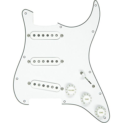 DiMarzio Area Model Prewired Pickguard White