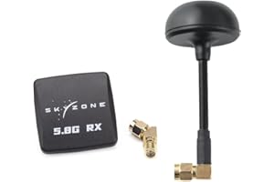 SOLOGOOD SKYZONE FPV Goggles Antenna 5.8G Flat Panel and Mushroom SMA FPV Antenna for FPV Goggles Receiver RC Drone Monitor