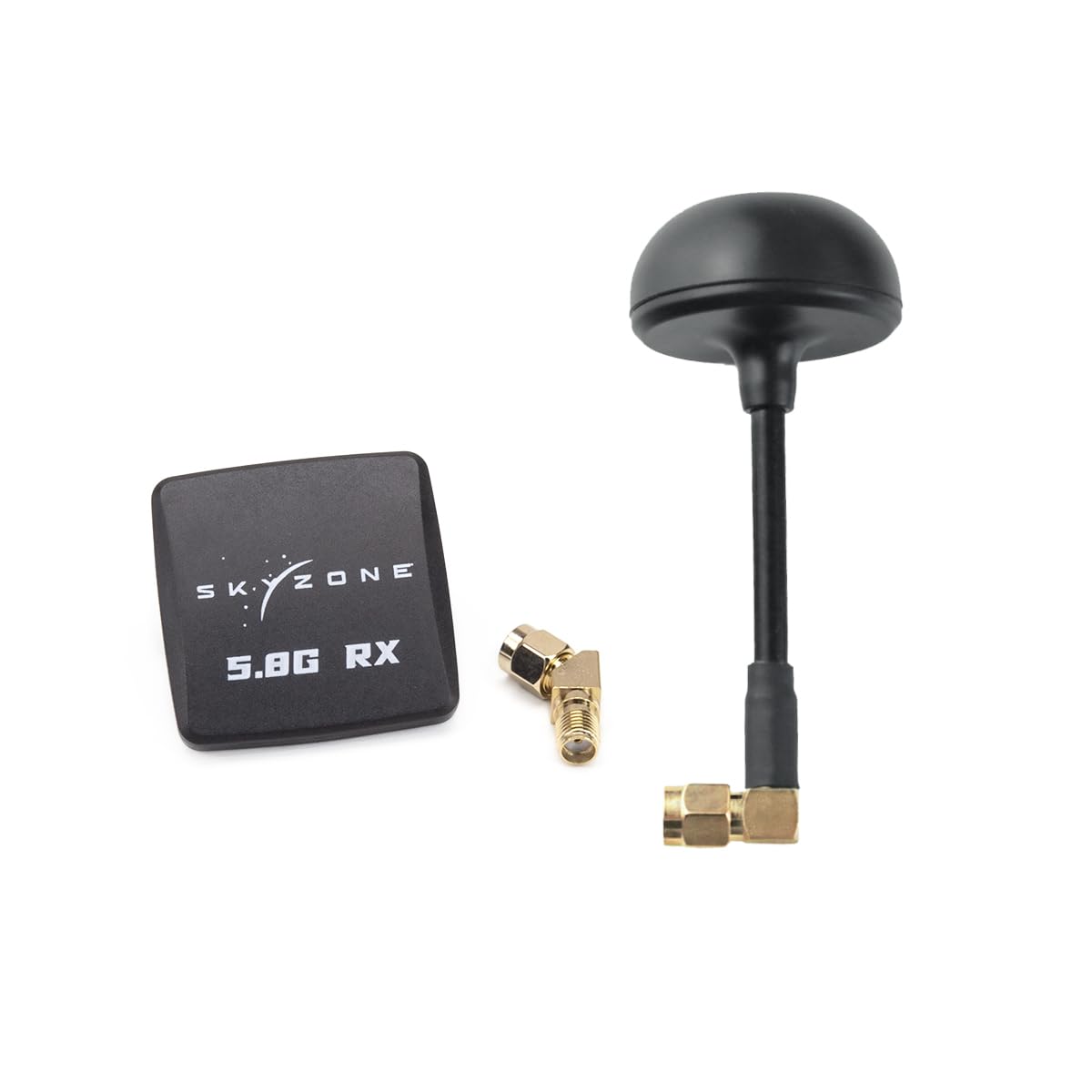 Photo 1 of SKYZONE FPV Goggles Antenna 5.8G Flat Panel and Mushroom SMA FPV Antenna for FPV Goggles Receiver RC Drone Monitor
