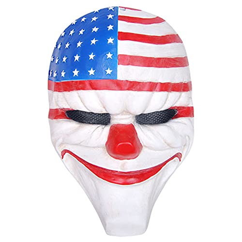 Mulrcks Payday2 Mask, Dallas Airsoft Full Face Paintball Mask Theme
