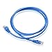 Cable Matters 10Gbps 5-Pack Snagless Cat 6 Ethernet Cable - 5ft, Cat 6 Cable, Cat6 Cord, Ethernet Cord, Blue