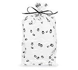 Paw Print Gusset Cello Bag - All-occasion Favor 4 Inch X 2 Inch X 9 Inch Set of 20