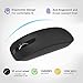 Wireless Keyboard Mouse Combo UPWADE 2.4GHz Ultra Compact Full Size Wireless Keyboard and Mouse Combo with Whisper quiet Design and Long Battery Life for Laptop Mac Tablet Desktop PC Computer Smart TV
