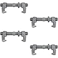 Mytee Products (4 Pack) SEA RAIL Shipping Container Bridge Fittings Clamp- 260 mm Clamp