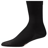 Aetrex Copper Sole Women's Dress/casual Socks (L, Black Crew)