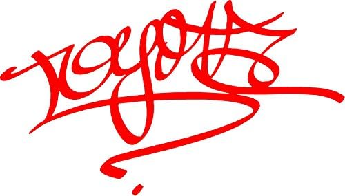 TOYOTA vinyl decal sticker TRD RACING DEVELOPMENT Camry Tacoma Tundra 4Runner (red)