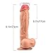 YI-LIGHT 9 inch Long Giant Massager with Huge Massager Suckerthumb 3