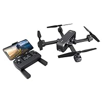 RC Drone, salaheiyodd【Ship from USA】MJX X103W 5G WiFi FPV GPS Foldable RC Drone with Adjustable 2K HD Camera Follow Me Mode RTF, Altitude Hold Mode, Headless Mode